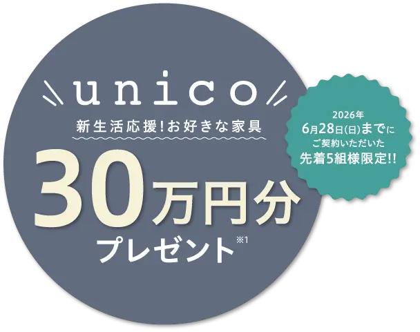 30万円分プレゼント