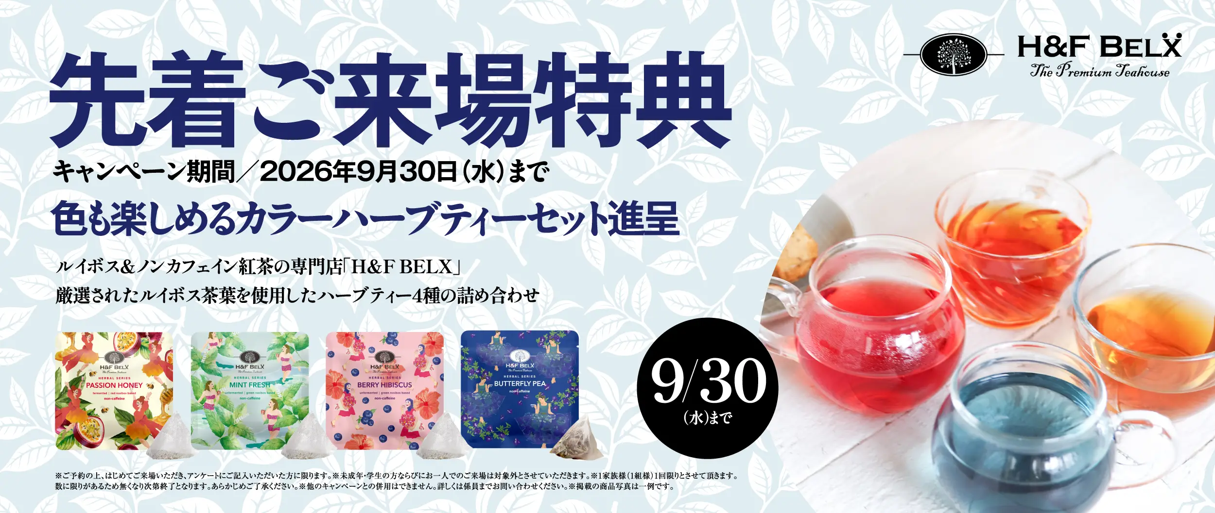 先着ご来場キャンペーン