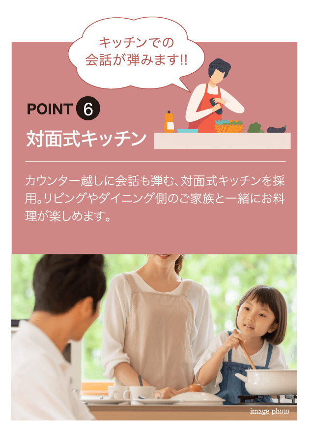 対面式キッチン