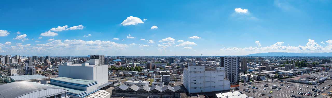 14階相当の眺望写真（2024年9月撮影）