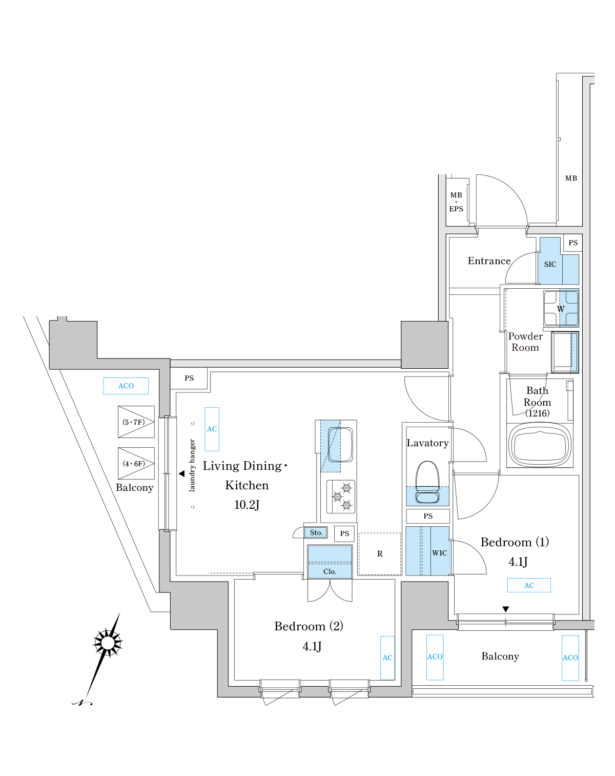 Ctype 間取り図