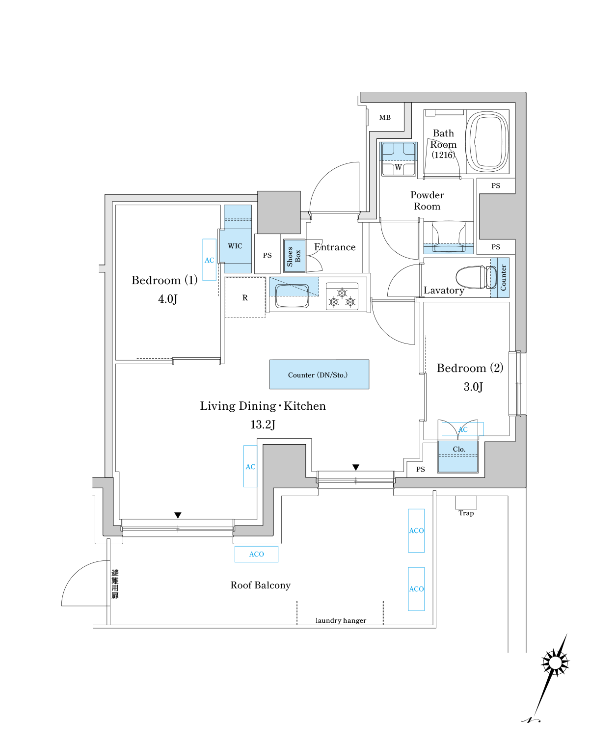Gtype 間取り図