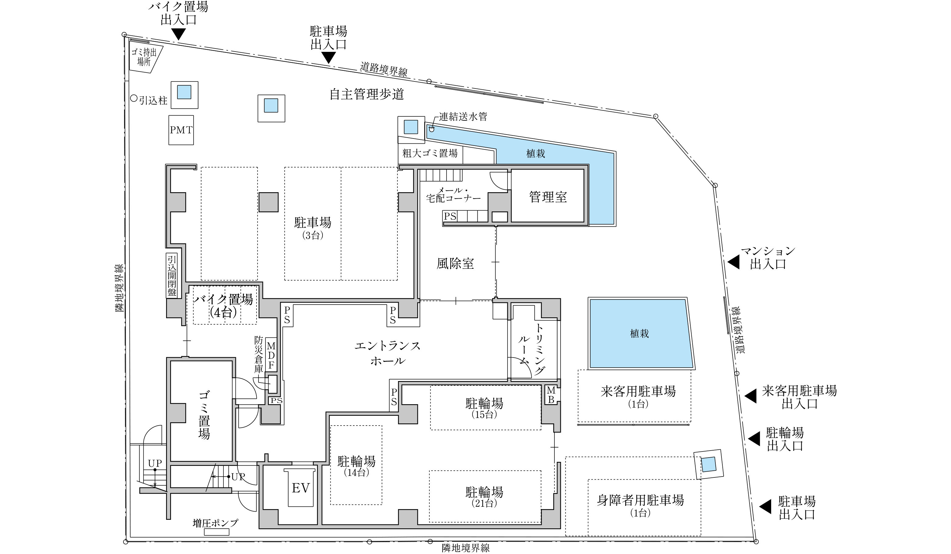 1階平面図