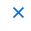 ✕