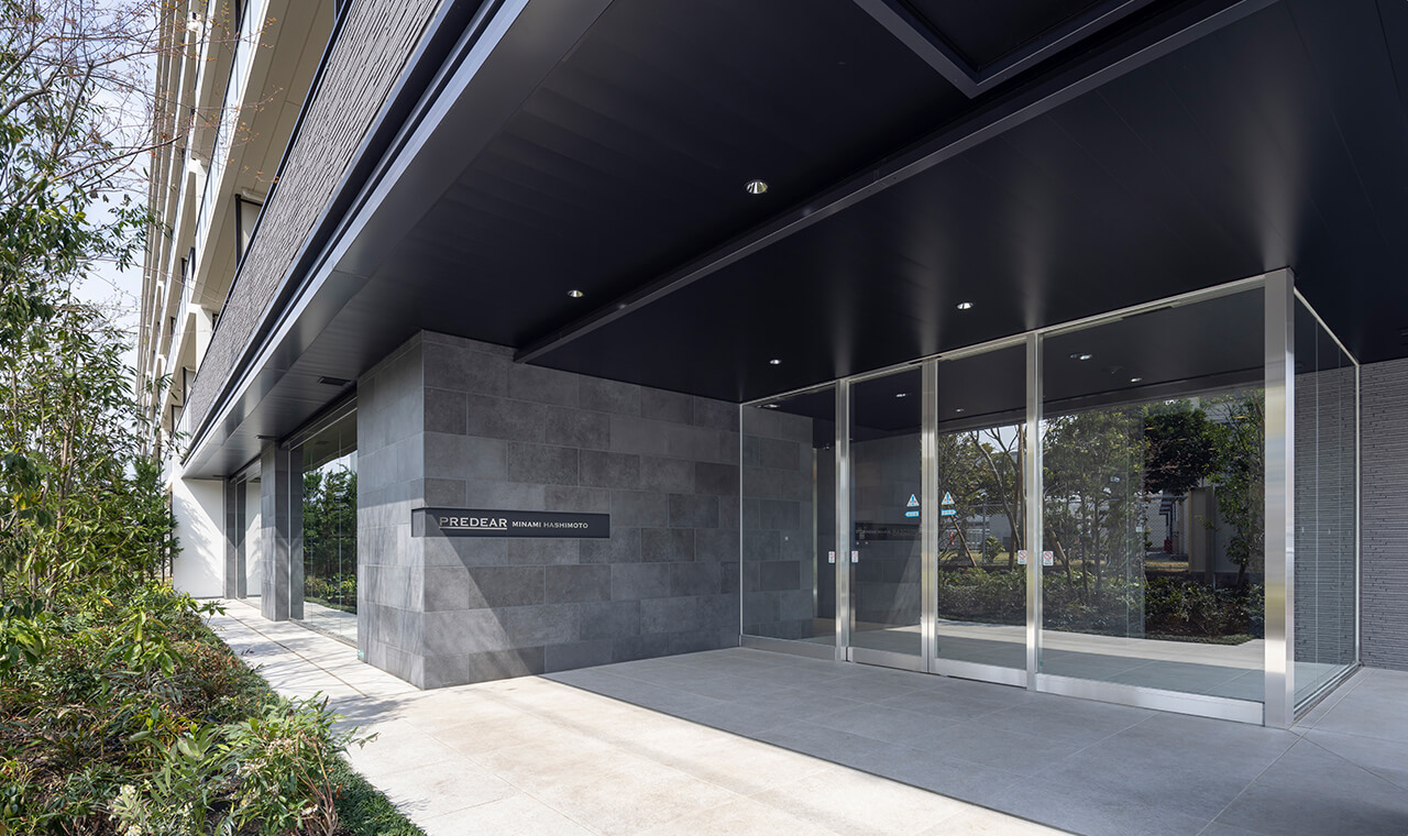 エントランス竣工写真