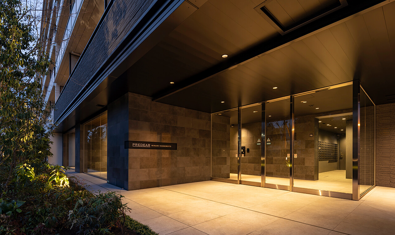 エントランス竣工写真