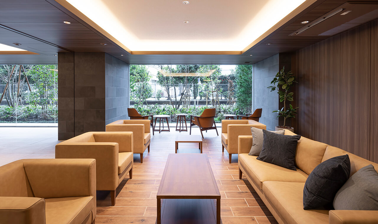 ラウンジ竣工写真