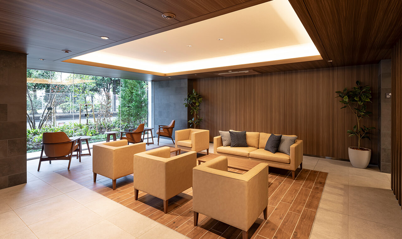 ラウンジ竣工写真