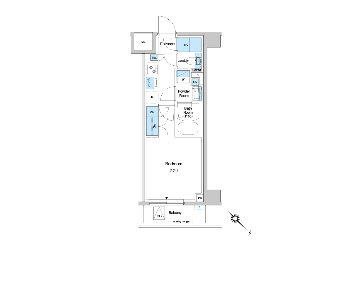 G2type 間取り図