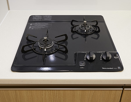 2口コンロ