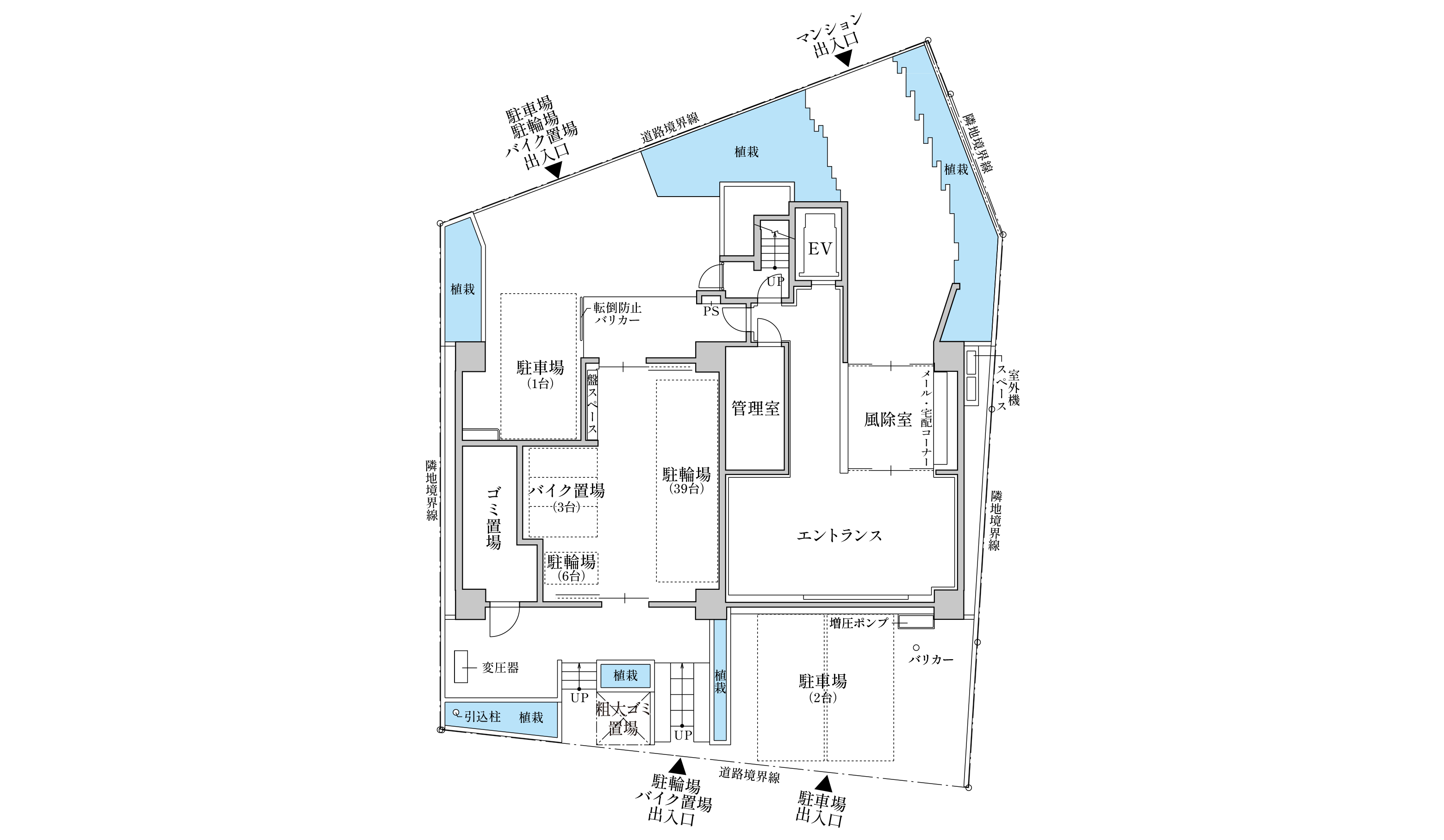 1階平面図