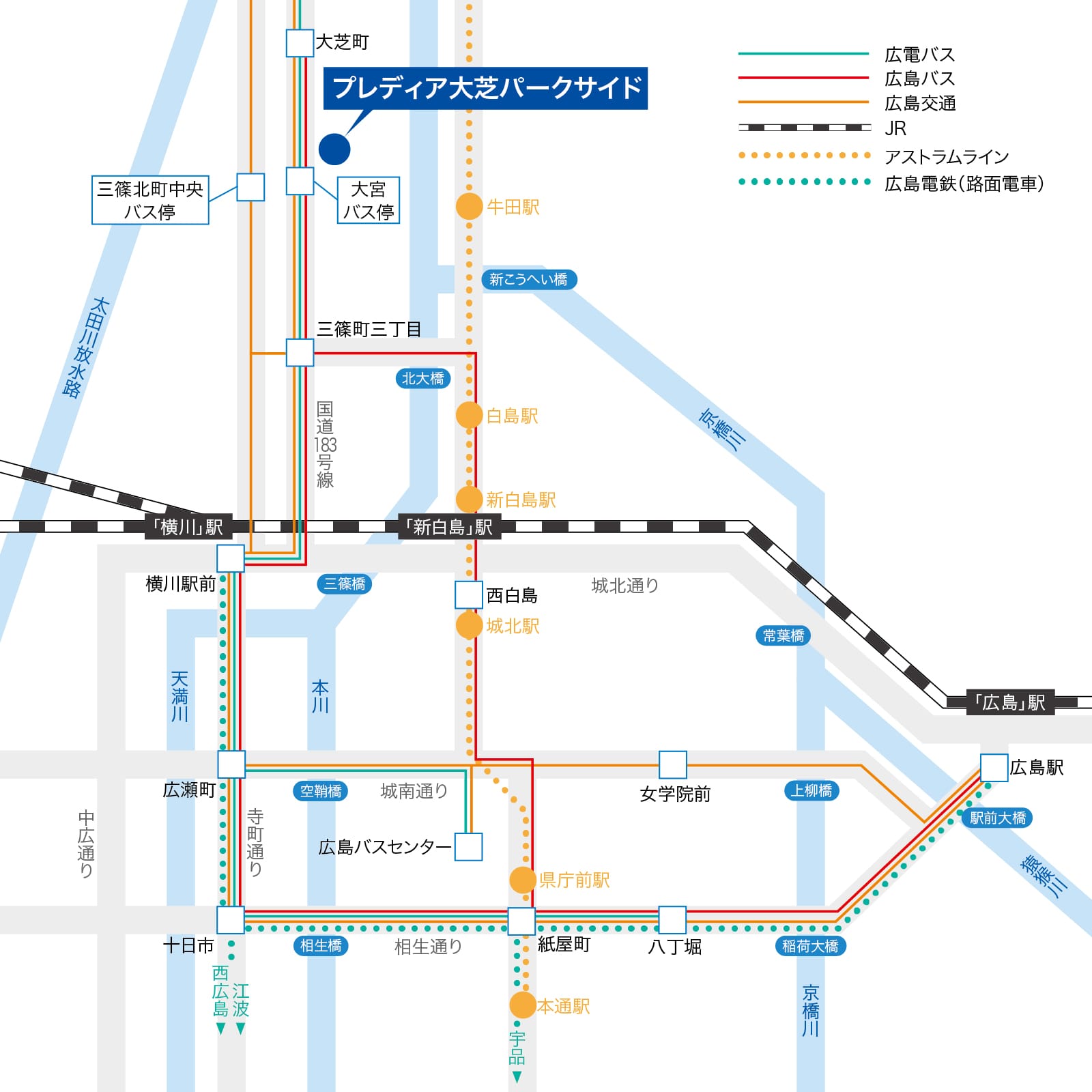 バス路線図