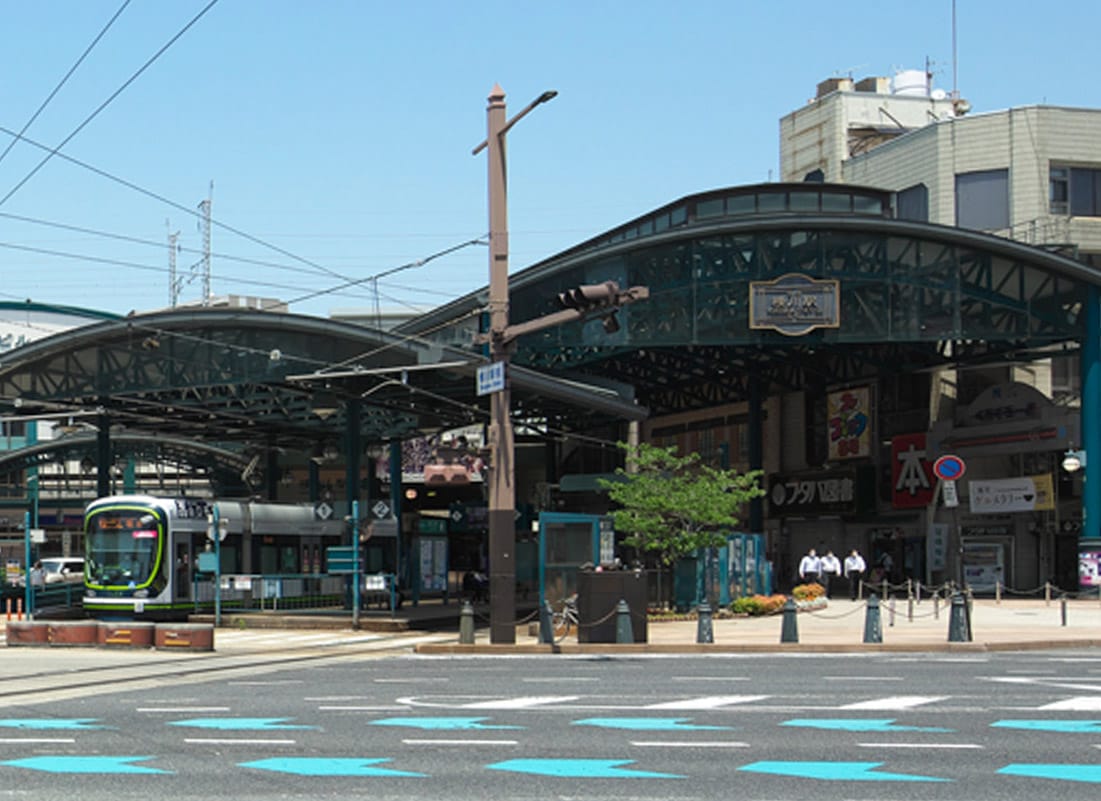 横川駅前の画像