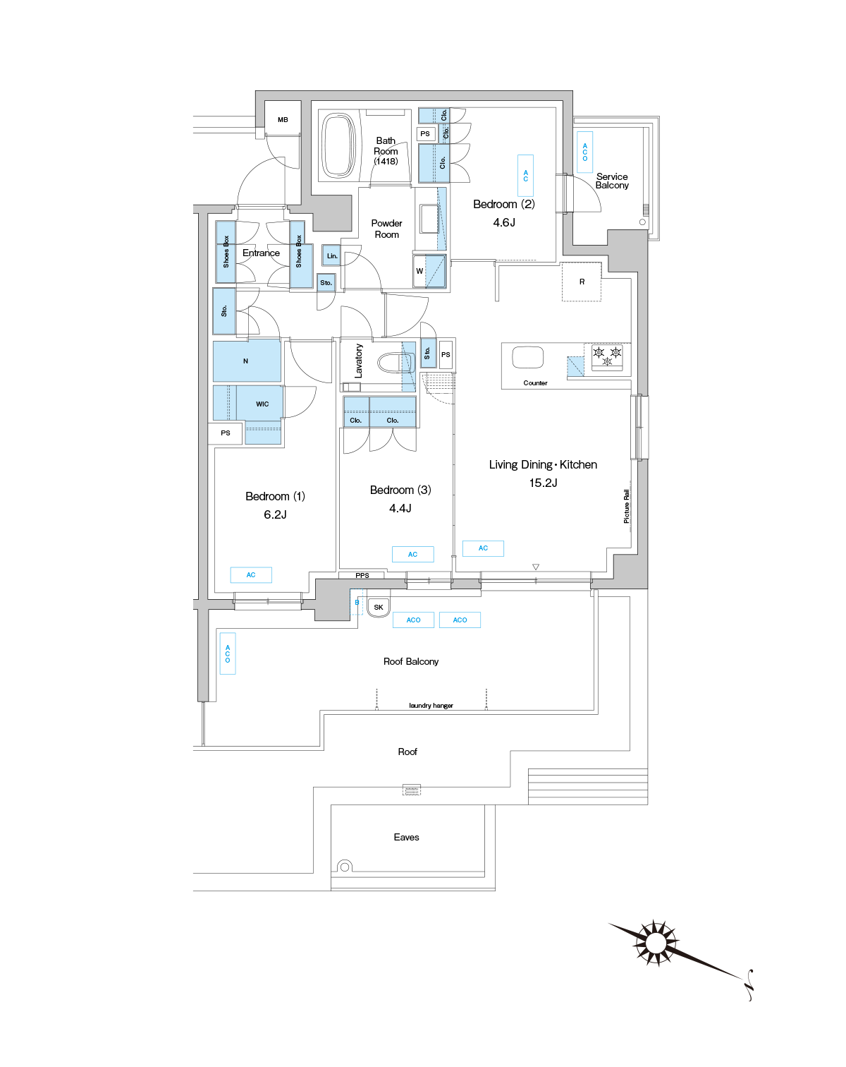 Krtype 間取り図