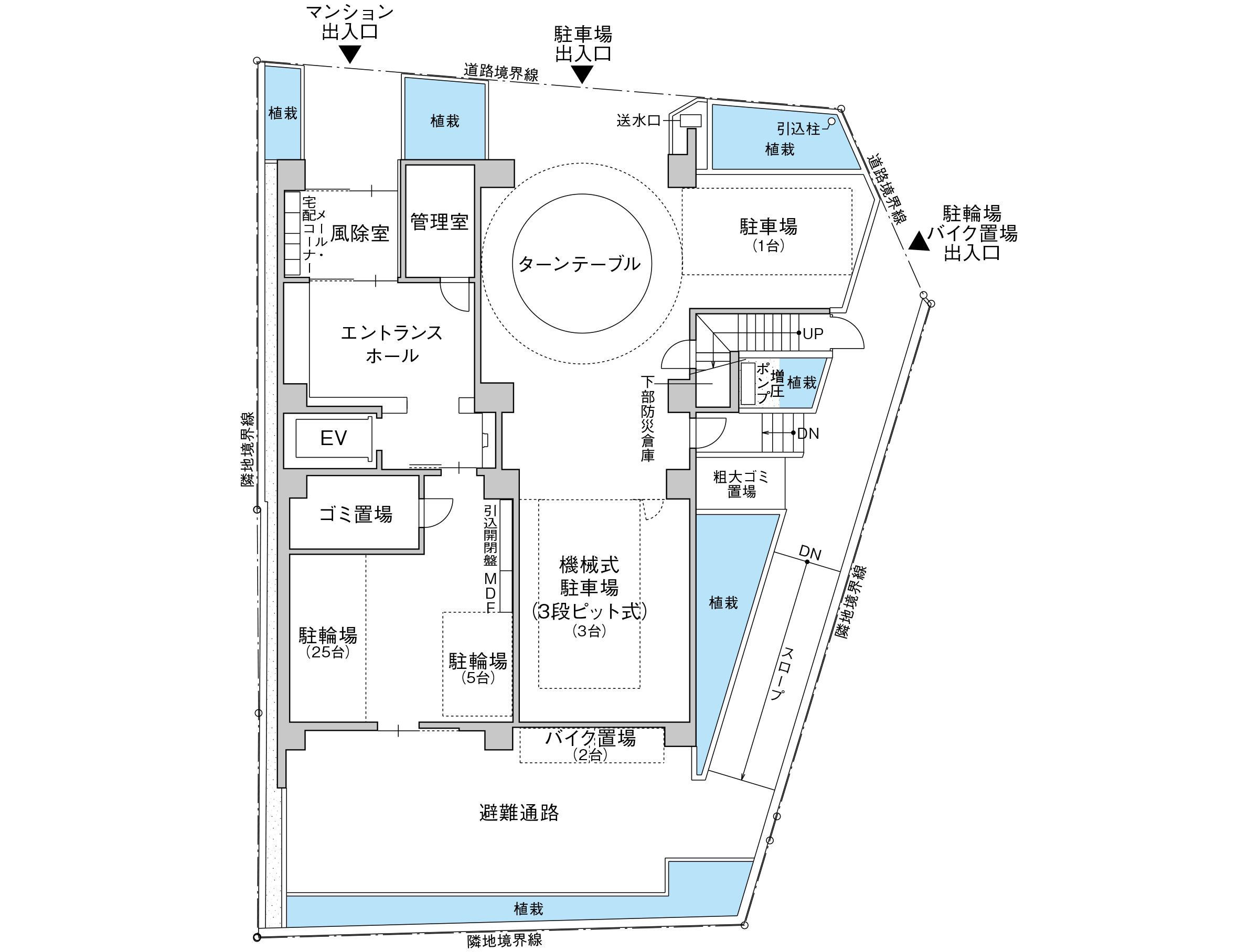 1階平面図