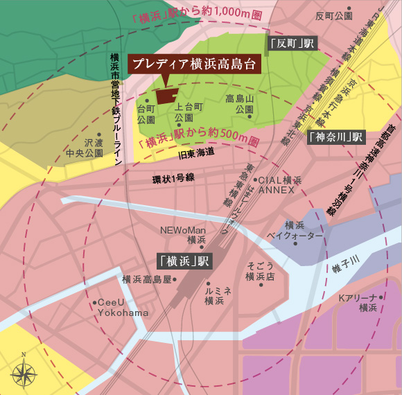 用途地域概念図