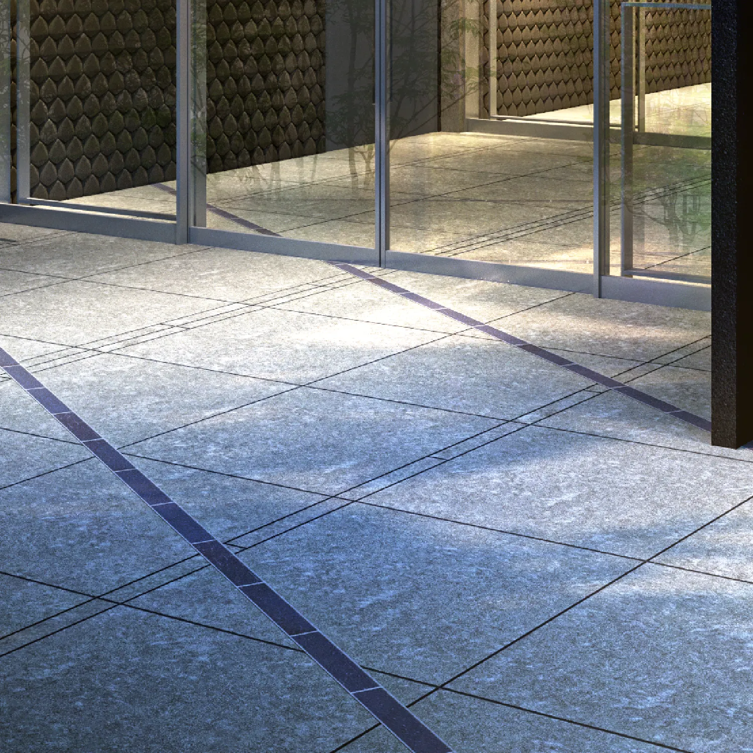 エントランスアプローチ完成予想CG