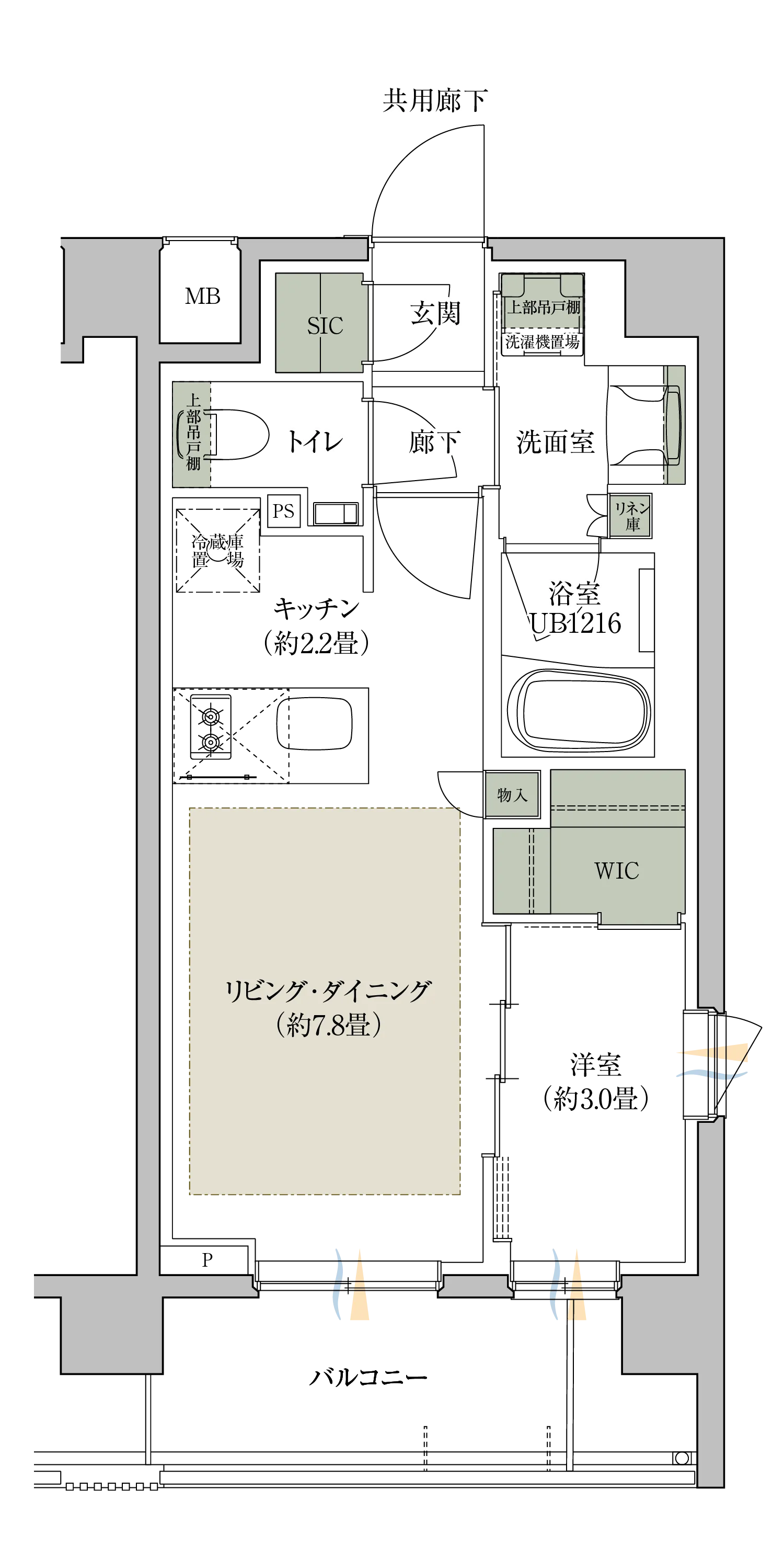 I1タイプ間取り